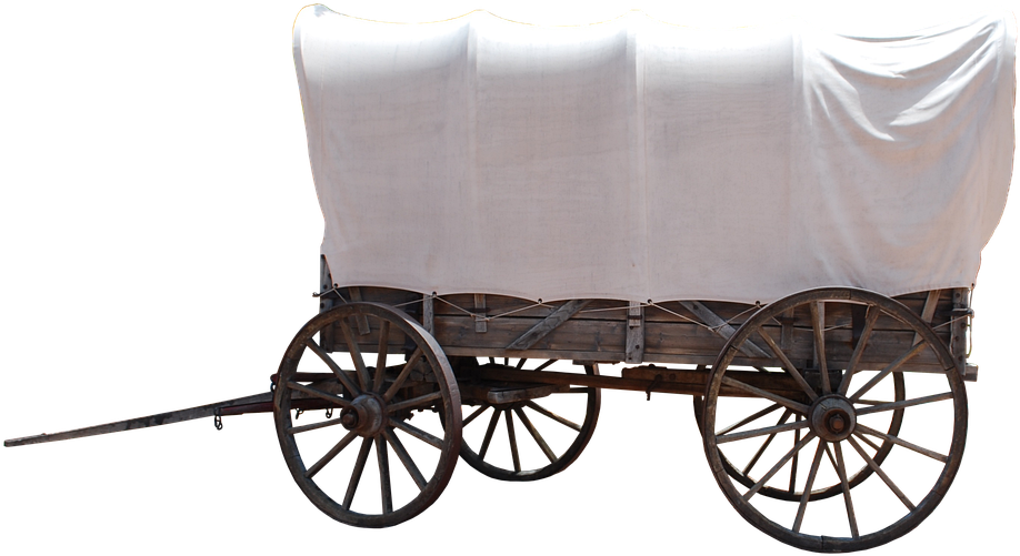 Covered Wagon Png , Png Download - Covered Wagon Png Clipart (918x501), Png Download