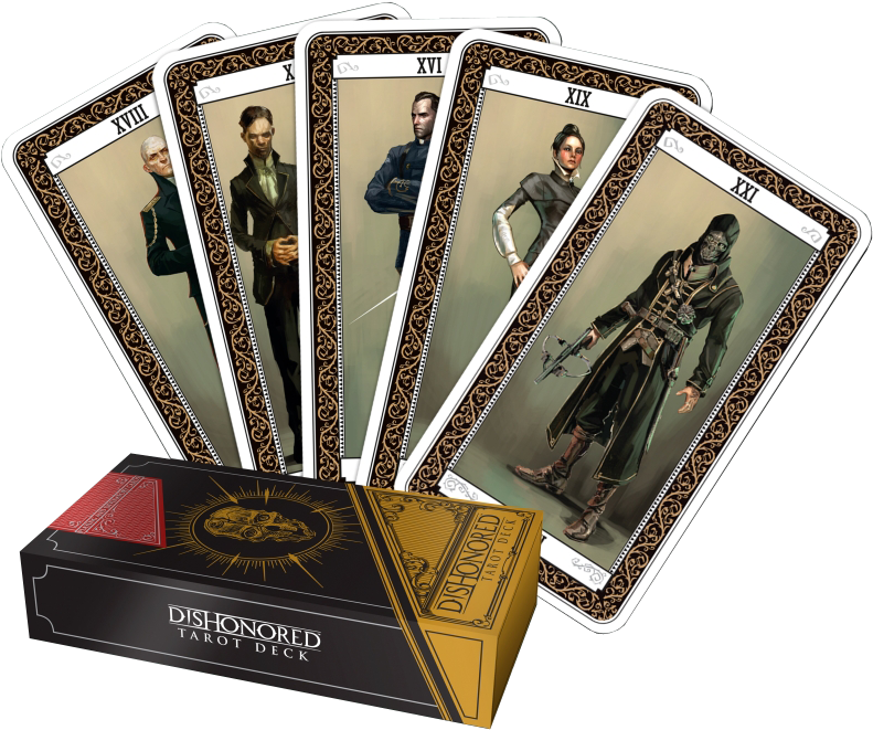 I Am Really Impressed With The Tarot Deck, Which Is - Dishonored Tarot Card Deck Game Of The Year Edition Clipart (800x678), Png Download