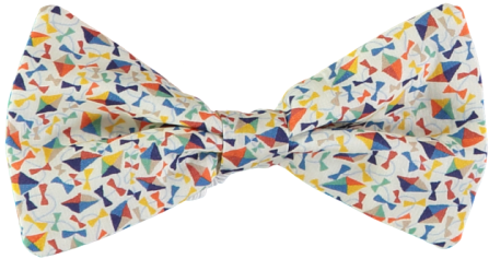 Jasper Liberty Bow Tie, Dancing Kites Blue - Paisley Clipart (800x800), Png Download