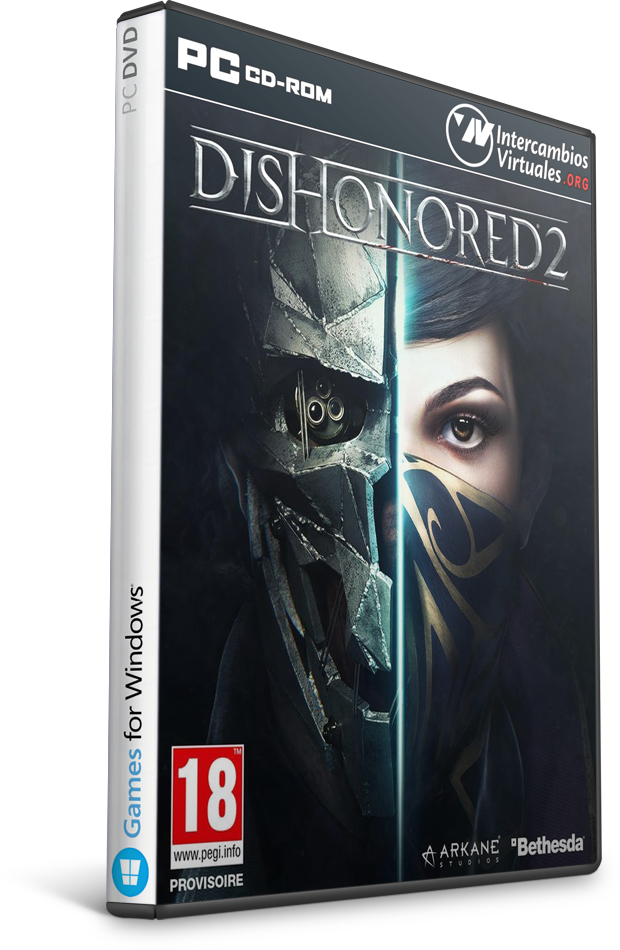 Dishonored - 2-steampunks - - Chess Ultra Pc Cover Clipart (620x950), Png Download