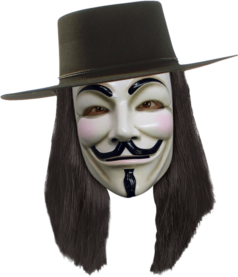V För Vendetta Clipart (799x1266), Png Download