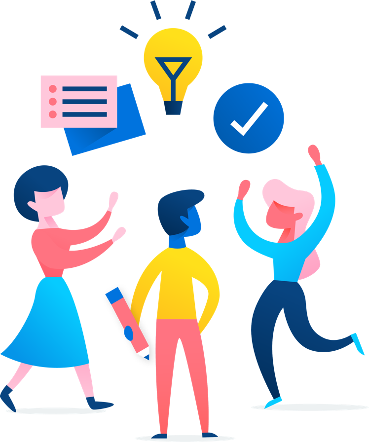 About Asana By All Teams To Work - Transparent People Working Together Clipart (748x896), Png Download