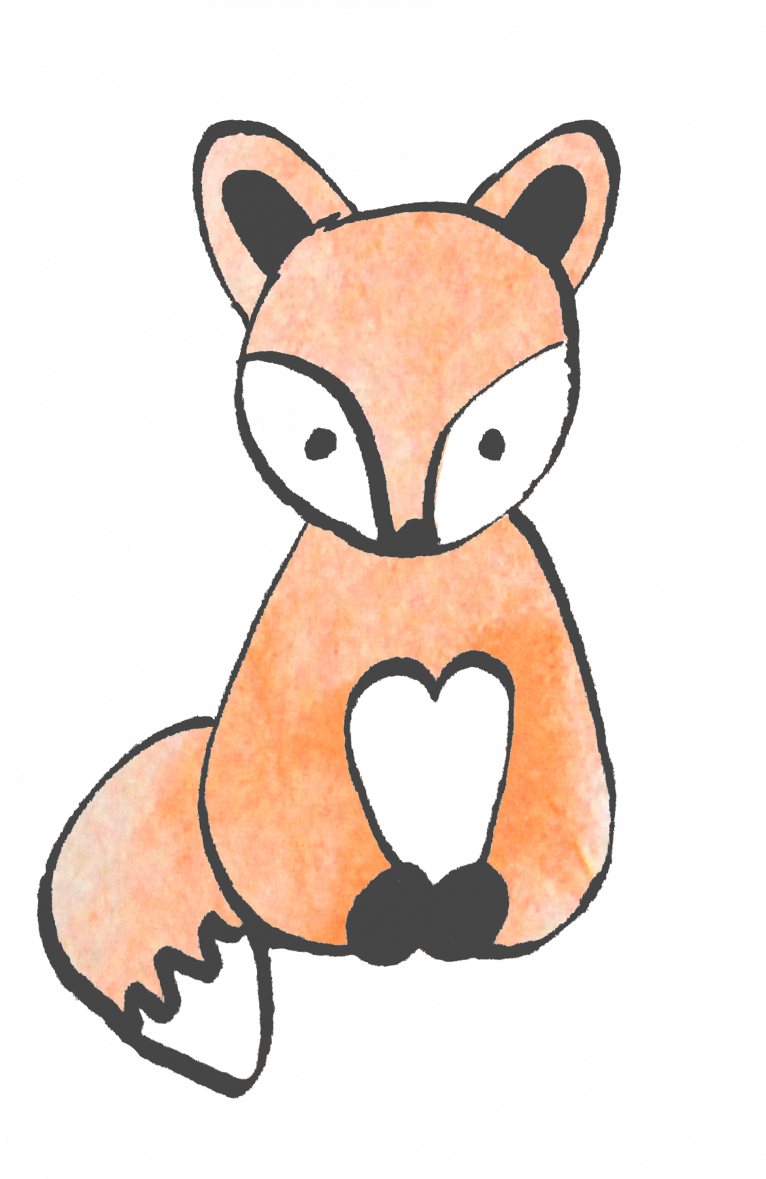 Lilypad Drawing Cartoon - Free Printable Woodland Animal Baby Shower Sign Clipart (1084x1667), Png Download