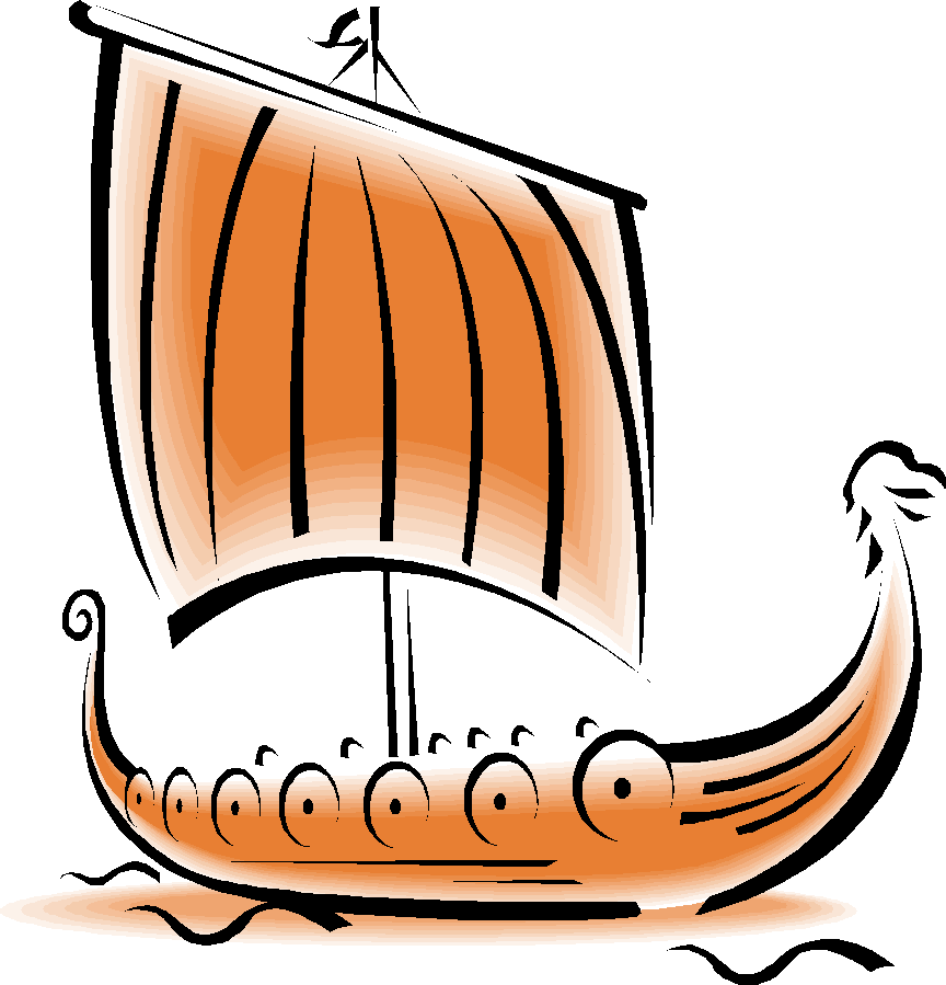 Viking Ship, Memorial Park, Vikings - Viking Ships Clipart (864x899), Png Download
