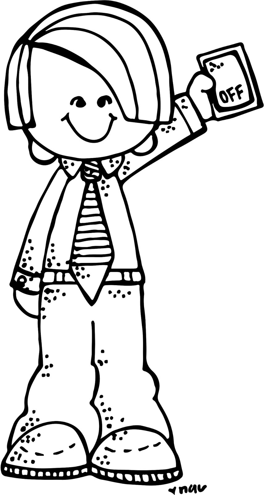 Blonde Clipart Lds Girl - Lds Boy Clipart Black And White - Png Download (856x1600), Png Download