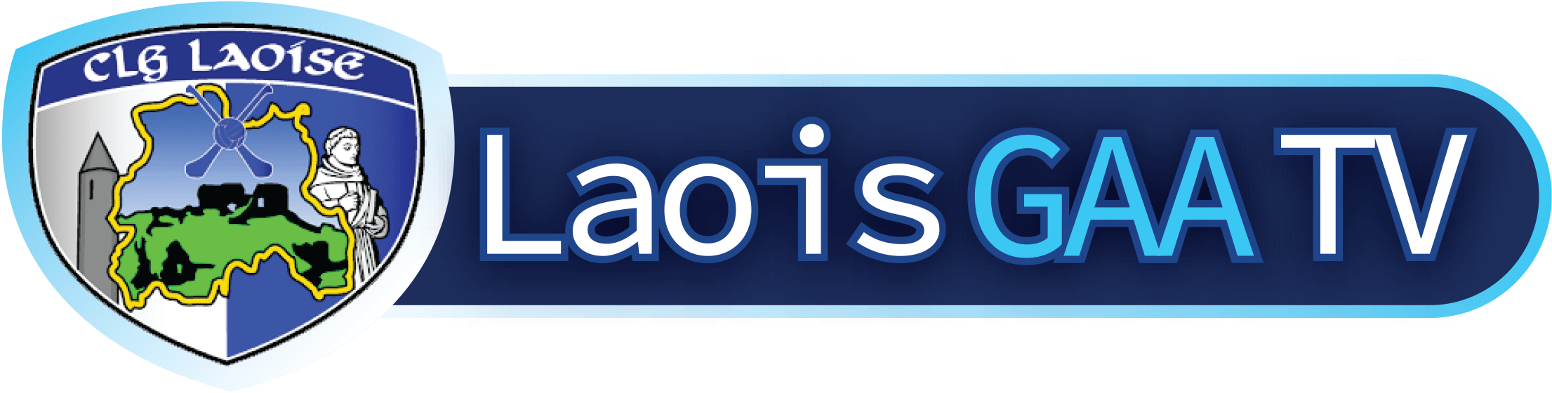 Laois Tv - Laois Gaa Tv Clipart (2296x657), Png Download