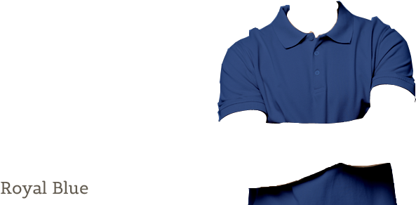 Royal Blue Shirt - Polo Shirt Png Blue Clipart (925x438), Png Download