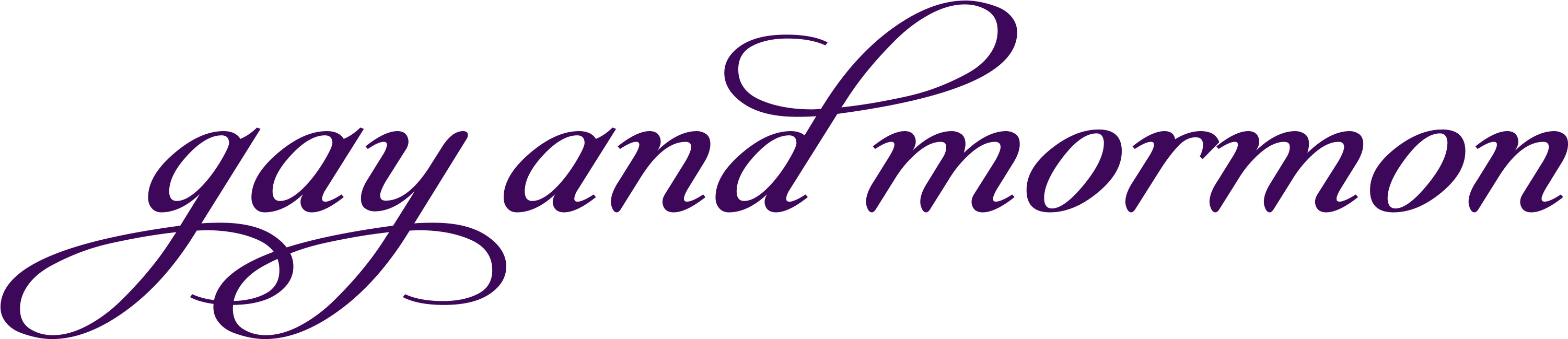 Calligraphy Clipart (3400x1048), Png Download