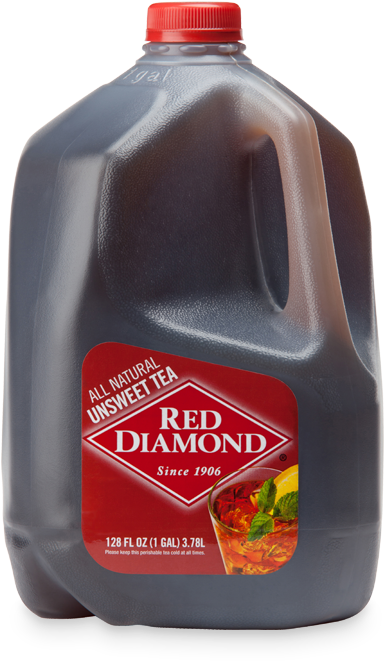 Red Diamond Tea Clipart (723x754), Png Download