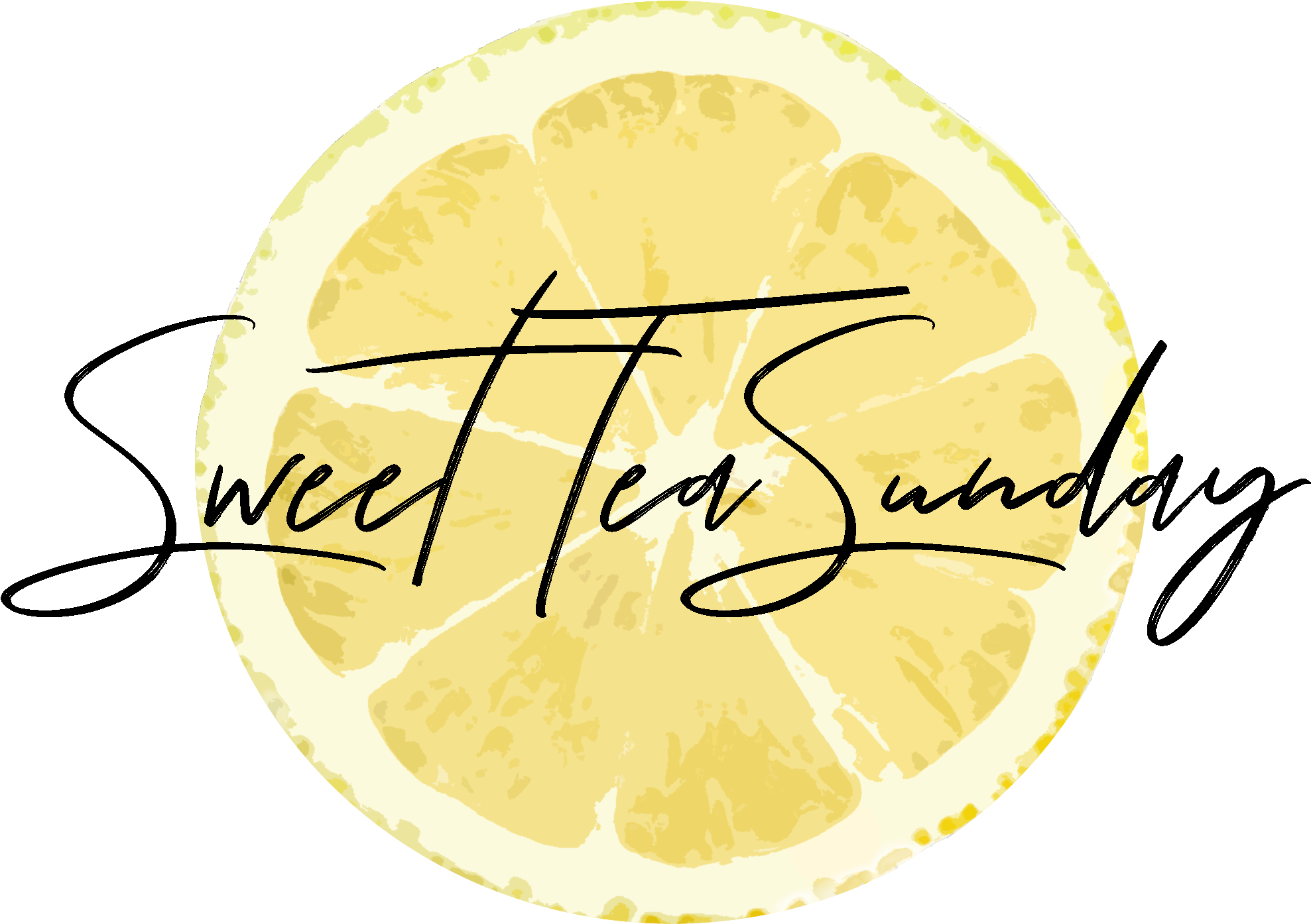 Sweet Tea Sunday - Circle Clipart (2088x1512), Png Download