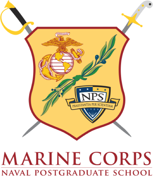 Nps Marines Crest - Naval Postgraduate School Clipart (522x601), Png Download