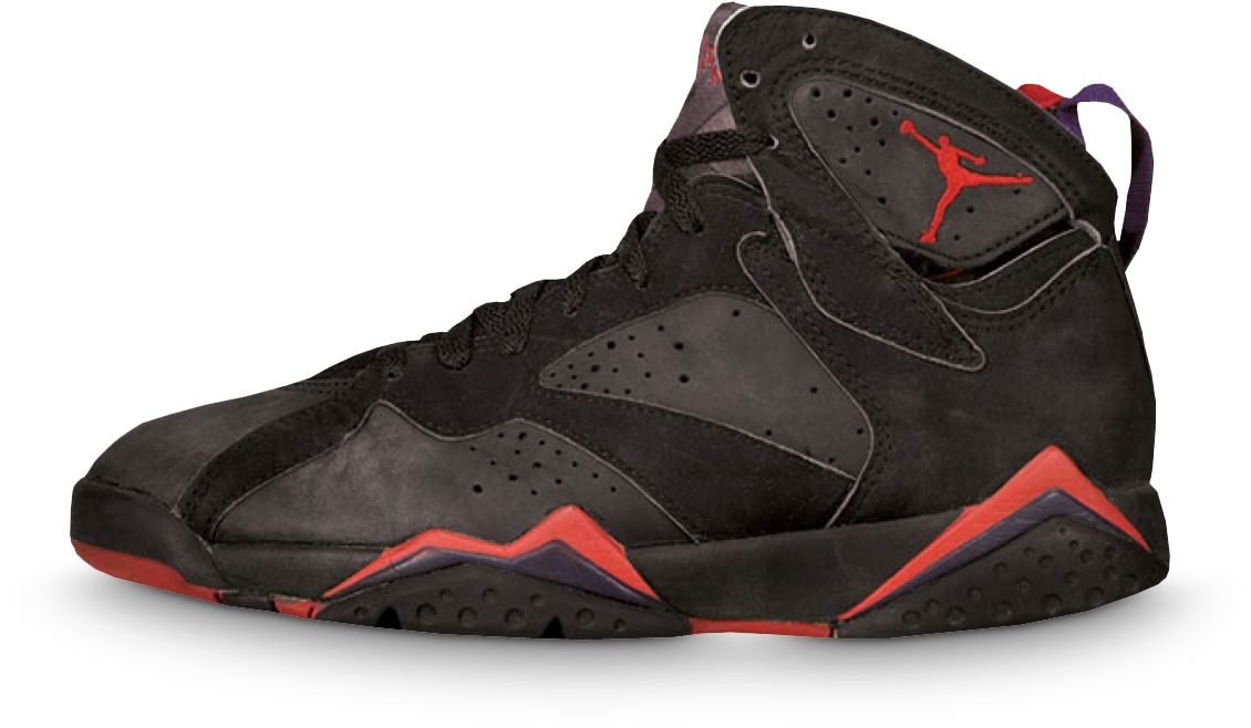 Air Jordan Vii - Michael Jordan Shoes 1992 Clipart (1200x812), Png Download
