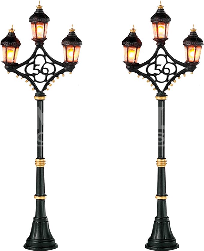 Fifty Six Street Lights - Department 56 Village Accessories Fifty-six Street Clipart (850x850), Png Download