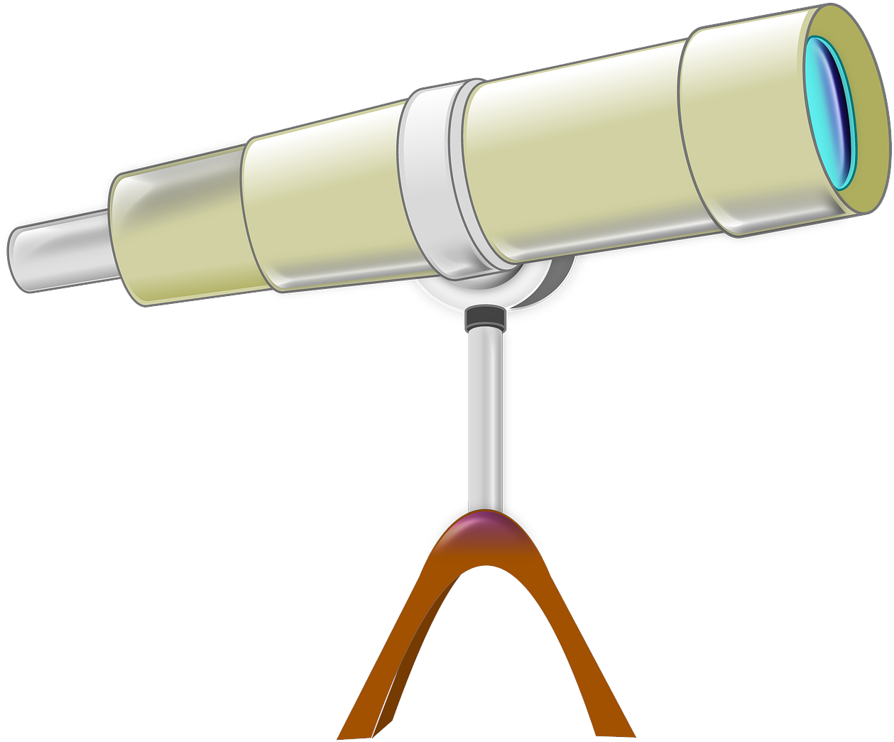 Galileo Facts For Kids - Como Pintar Un Telescopio Clipart (1484x1920), Png Download