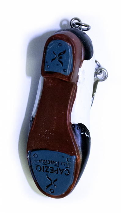 Capezio Tap Shoes, Key Ring - Sandal Clipart (800x700), Png Download