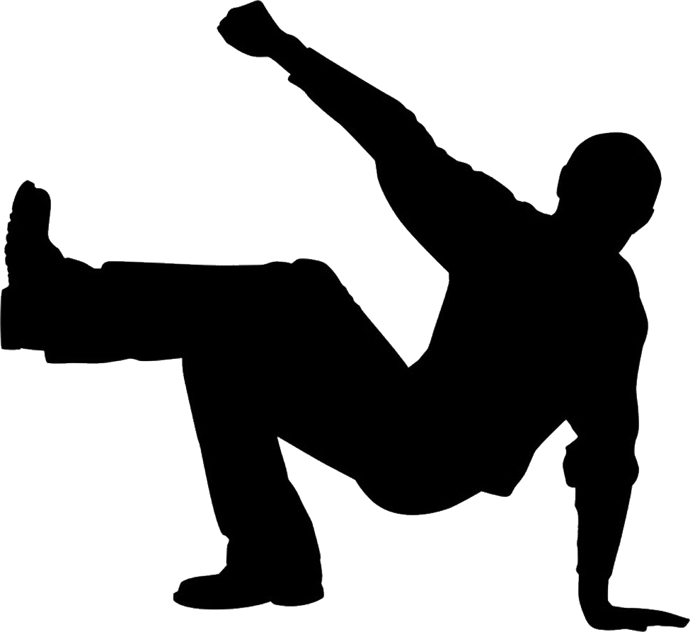 Break Dance Png, Hip Hop Png - Break Dancer Silhouette Clipart (975x893), Png Download
