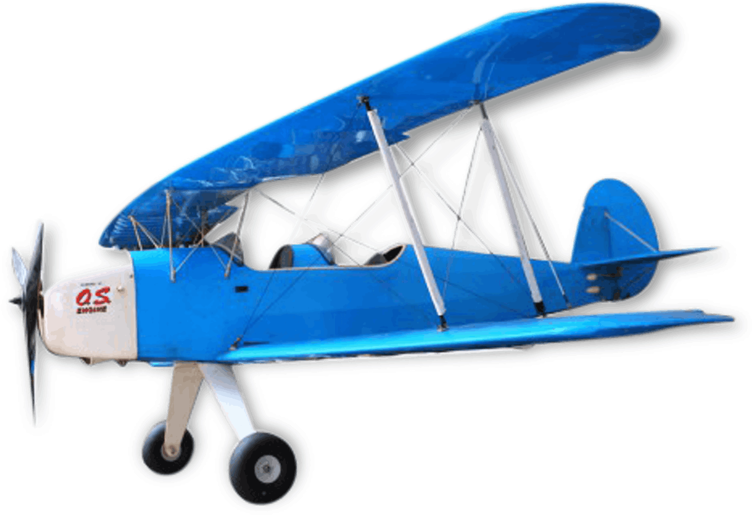 Transparent Airplane Blue Vintage - Stampe Sv.4 Clipart (2048x1360), Png Download