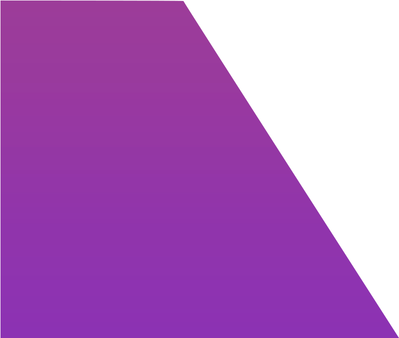 Transparent Purple Angled Overlay - Slope Clipart (1373x682), Png Download