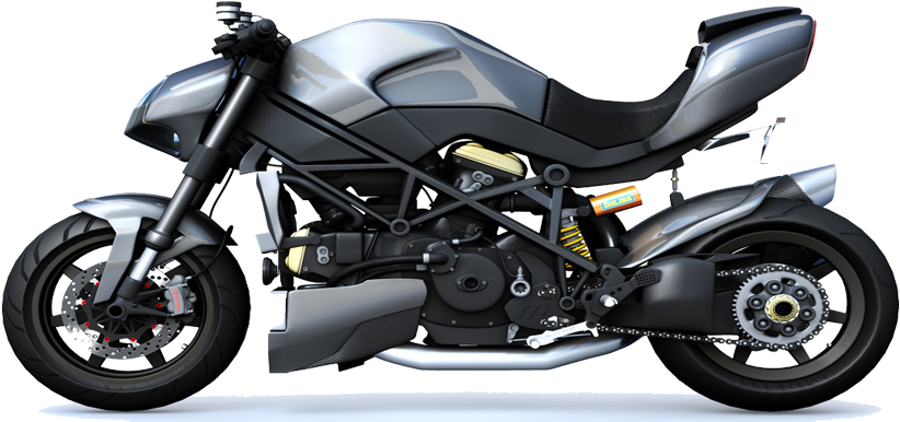 Motorbike - Honda Hornet Black Colour Clipart (1080x438), Png Download