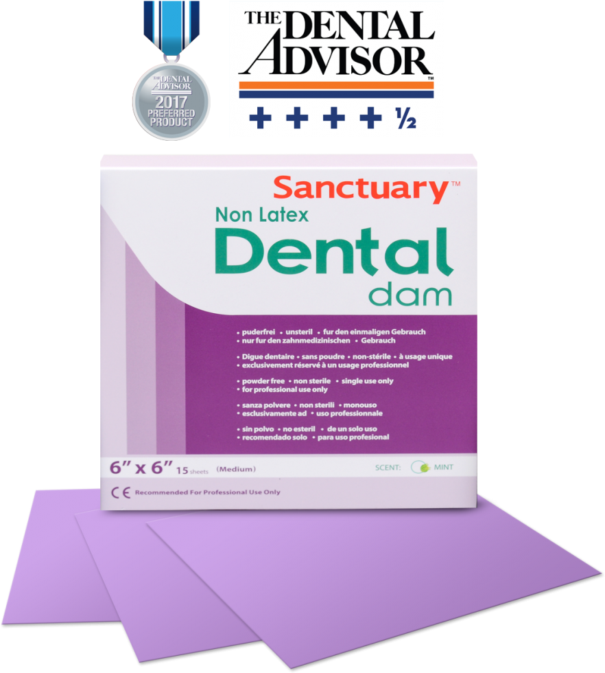 Sanctuary's Non-latex Dental Dam Is Made From Polyisoprene, - Dental Advisor Clipart (969x1024), Png Download