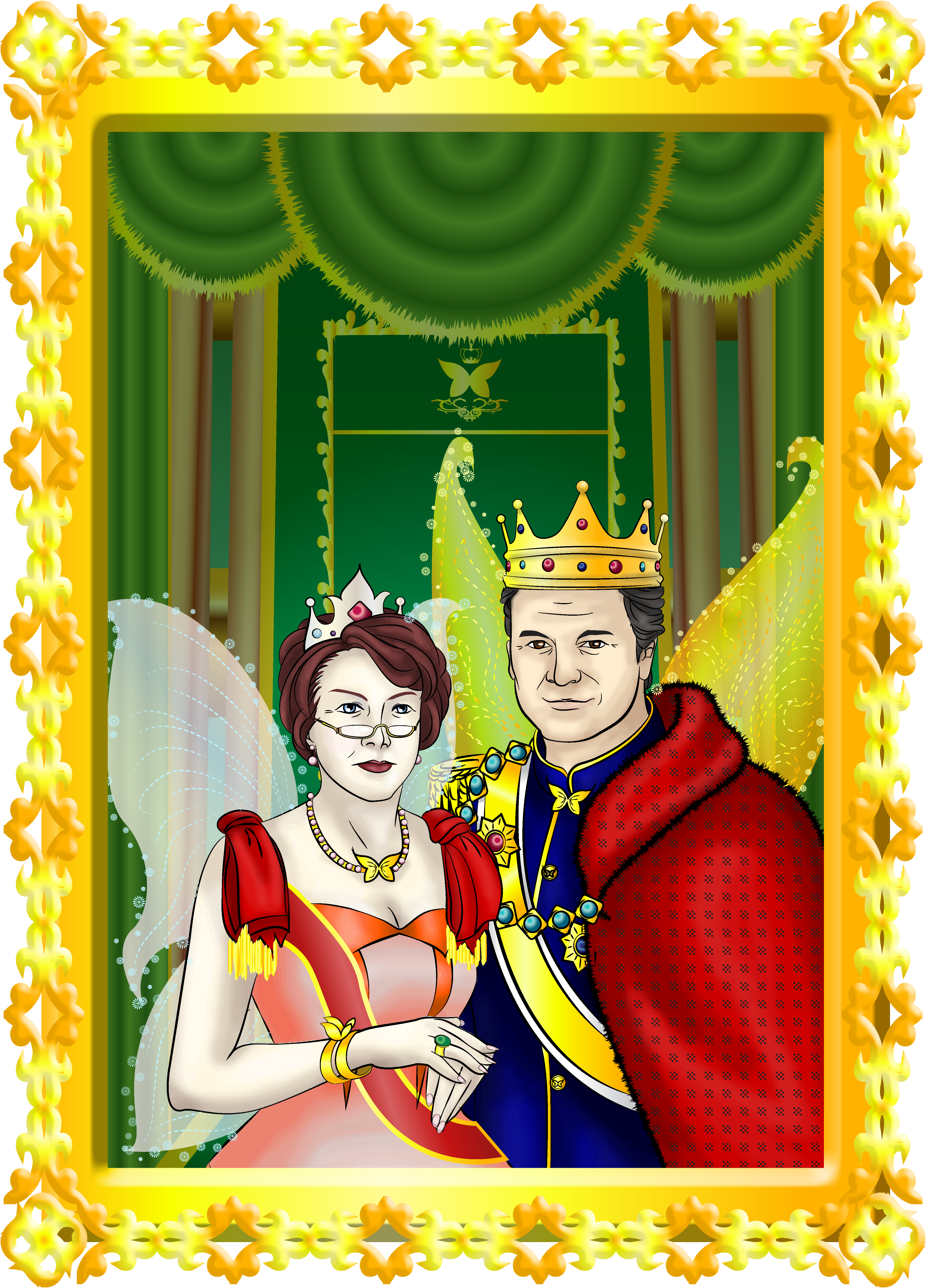 Fairy King & Queen - Religion Clipart (4198x5839), Png Download