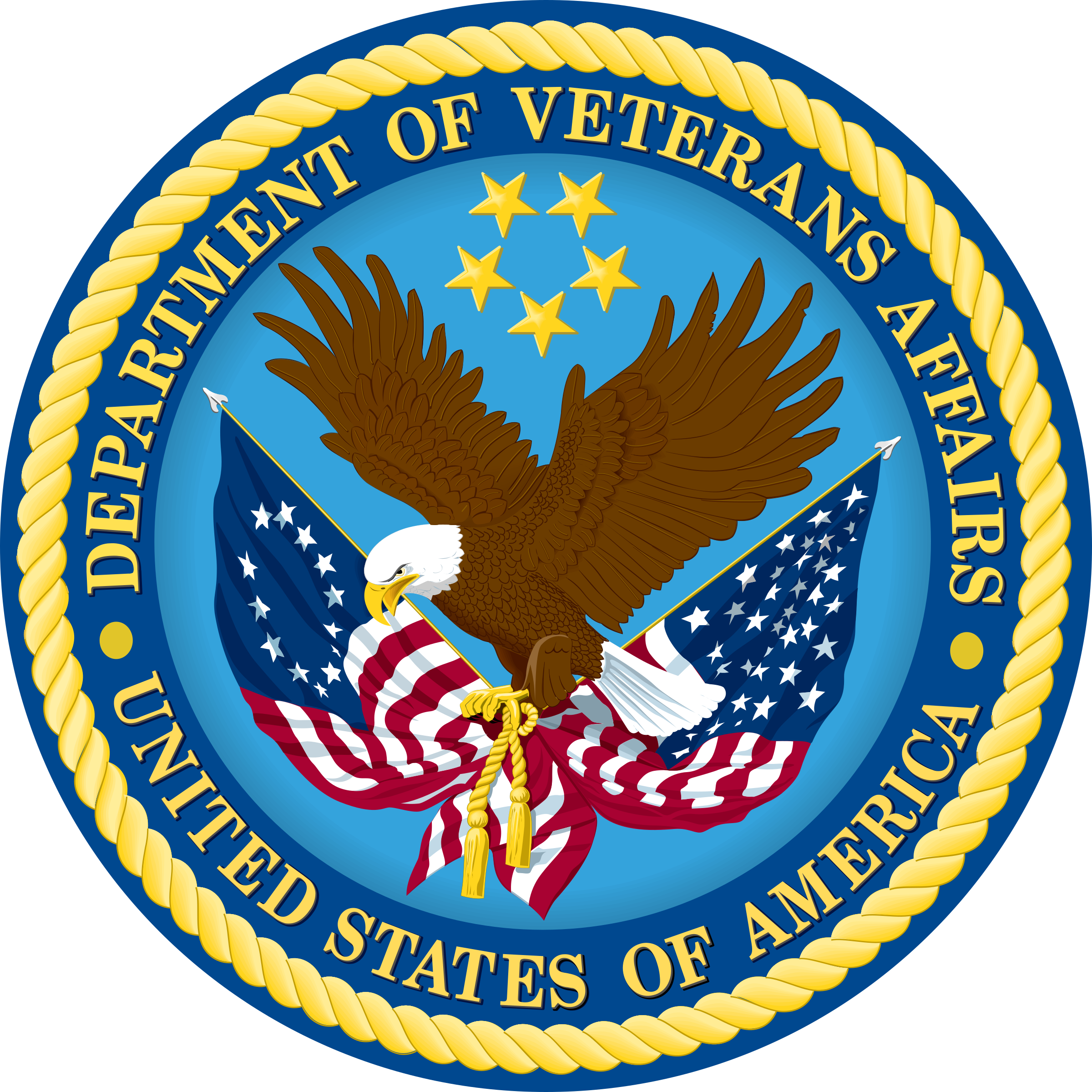 Department Of Veterans Affairs Logo Png Transparent Clipart (2400x2400), Png Download