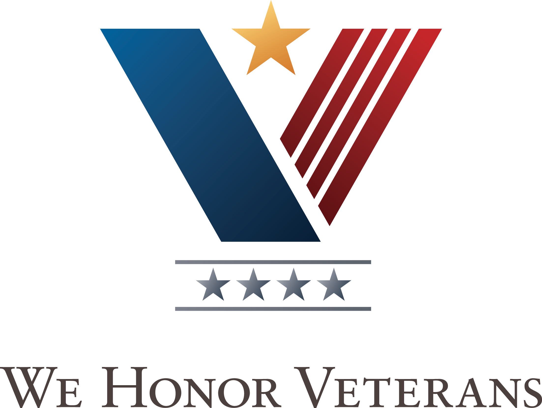 We Honor Veterans Program - We Honor Veterans Level 4 Clipart (2205x1662), Png Download