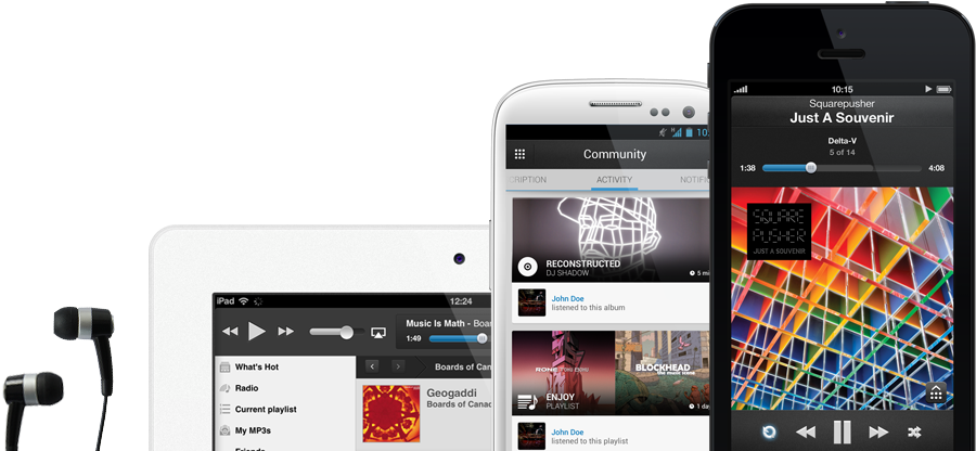 Deezer Cross Platform - Iphone Clipart (950x415), Png Download
