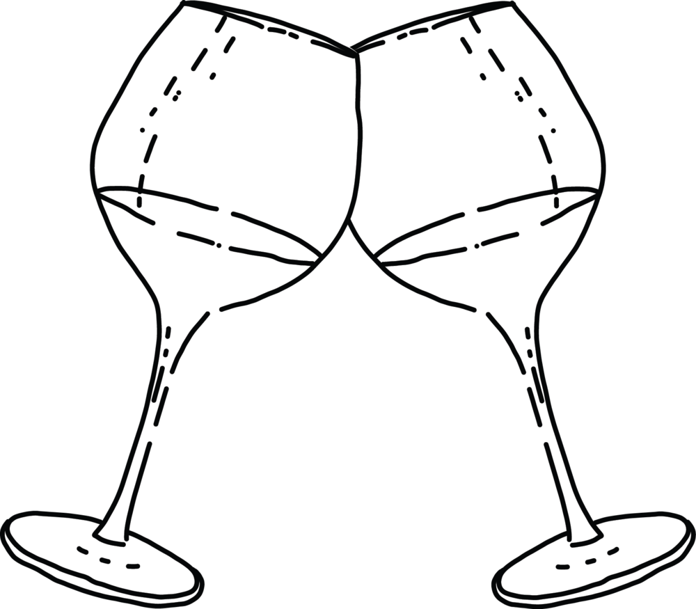 Information - Wine Glass Clipart (1000x875), Png Download