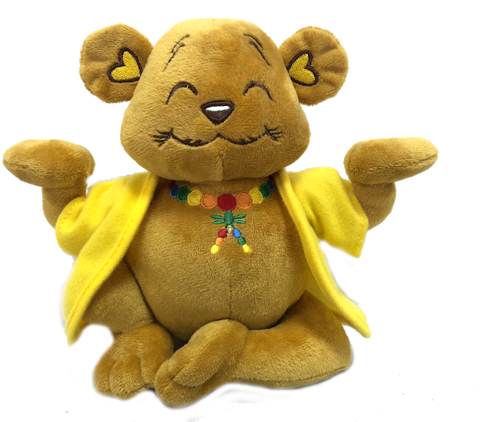 Buddha Bear Stuffed Animal - Stuffed Toy Clipart (709x601), Png Download