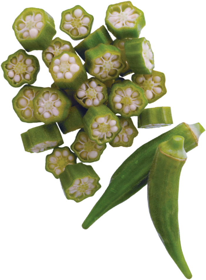Okra - Wisteria Clipart (830x985), Png Download