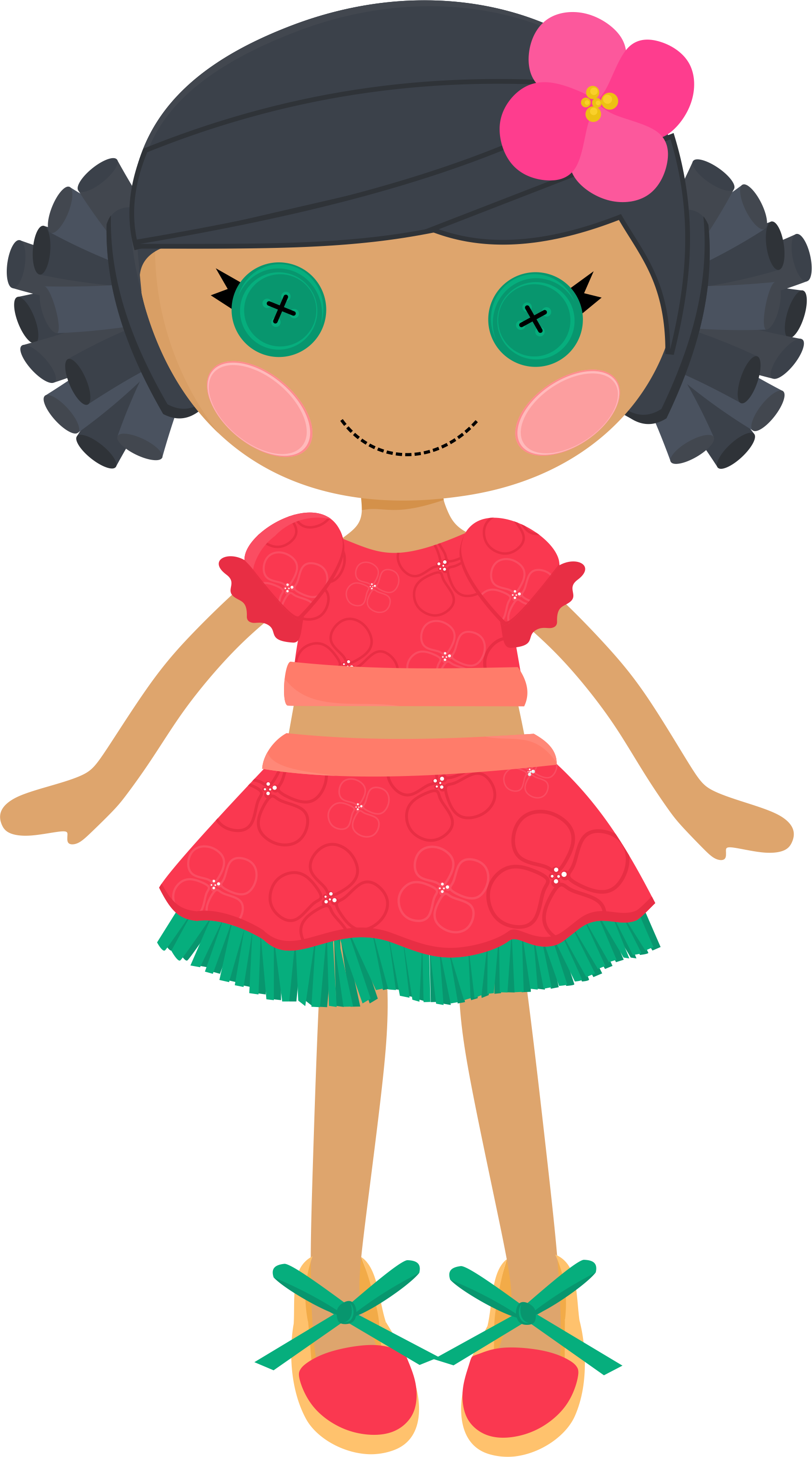 Older Sister Png - Lalaloopsy Png Clipart (1684x3021), Png Download