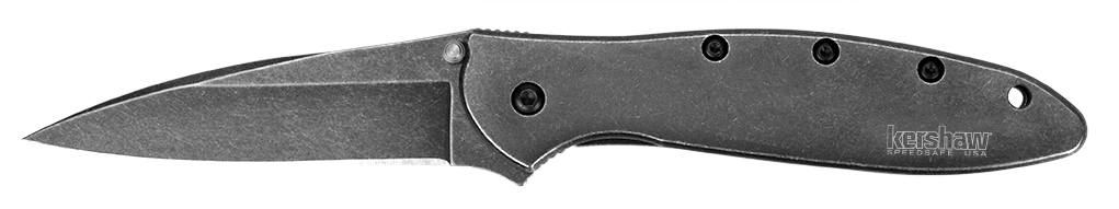 Quick View Leek, Blackwash $ - Kershaw 1660blkw Clipart (1020x400), Png Download