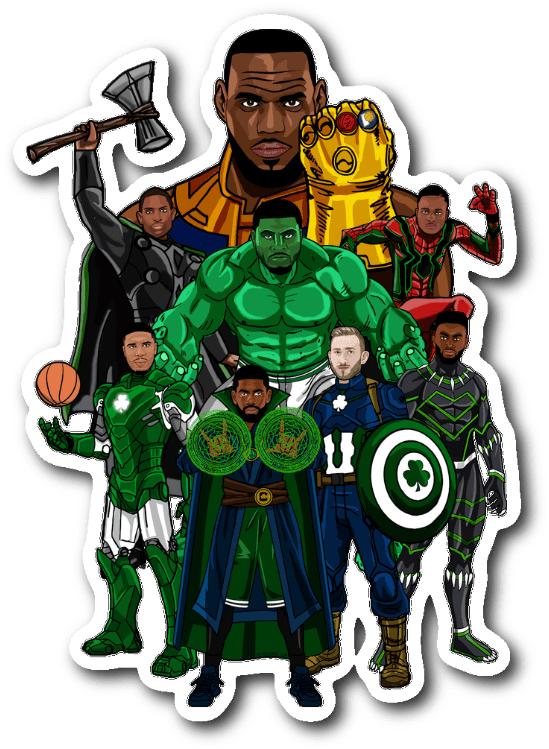 Nba Finals As Infinity Wars Clipart (793x793), Png Download
