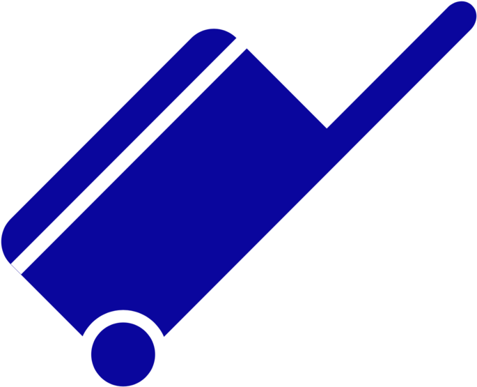 Suitcase Purple 1 Clipart , Png Download - Simbol Travelling Transparent Png (685x555), Png Download