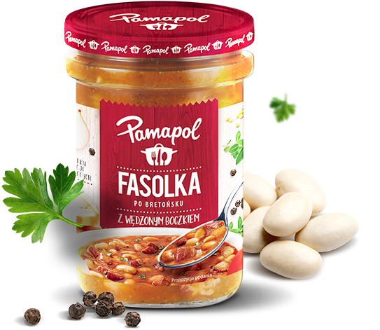 Baked Beans With Bacon - Pamapol Clipart (670x530), Png Download