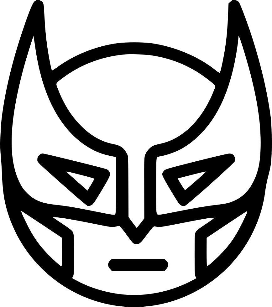 Wolverine Head Png - Wolverine Svg Clipart (868x980), Png Download