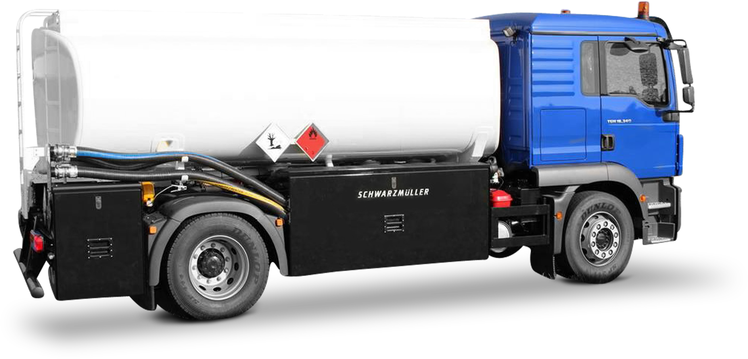 Transparent Trucks Oil Tanker - Tanker Oil Truck Png Clipart (2820x1500), Png Download