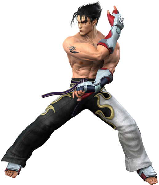 Jin Kazama - Jin Kazama Tekken Png Clipart (517x600), Png Download