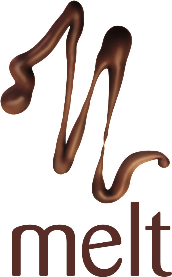 Logo - Melt Chocolate Logo Clipart (639x962), Png Download