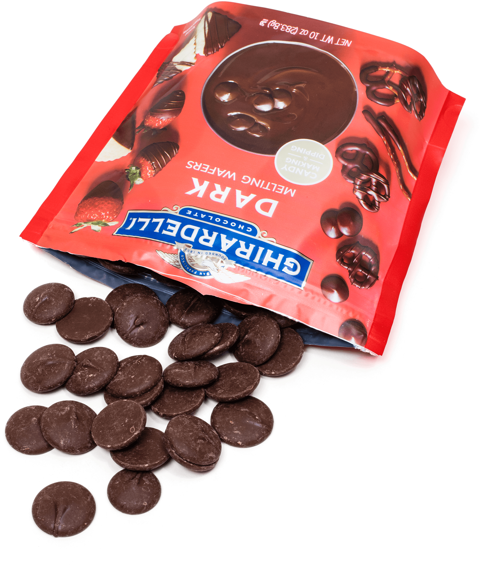 Ghirardelli Melting Wafers Clipart (2500x2000), Png Download