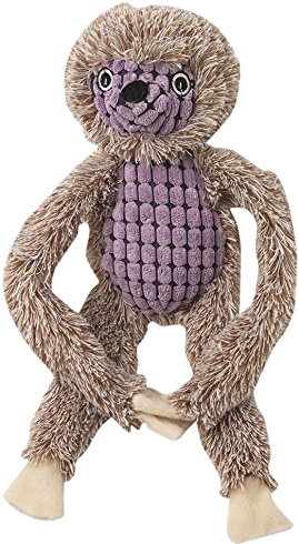 Hangrageous Sid The Sloth Dog Toy 38cm - Teddy Bear Clipart (670x502), Png Download