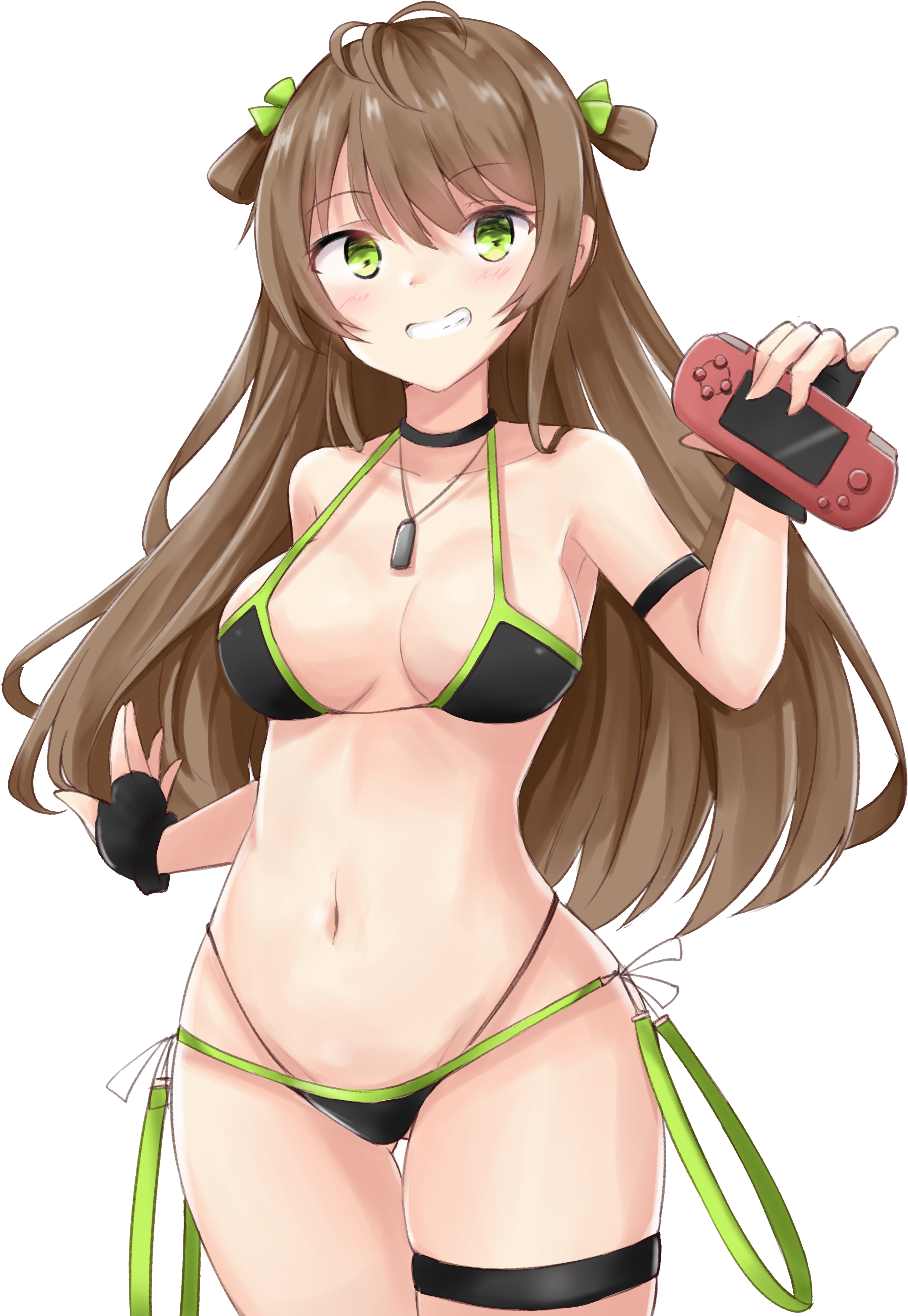 Bikini Girls Png - Swimsuit Top Clipart (3382x4900), Png Download