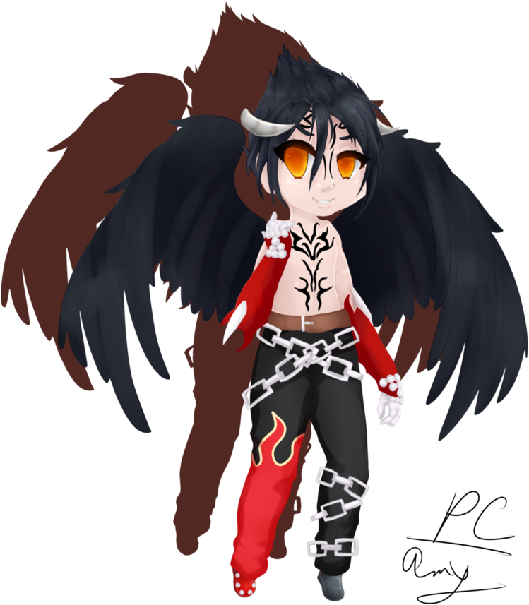 Drawn Devil Kazama - Jin Kazama Clipart (749x857), Png Download