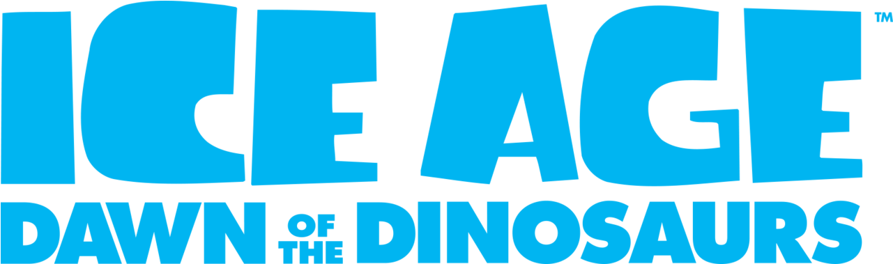 Dawn Of The Dinosaurs - Ice Age 3 Clipart (1280x544), Png Download