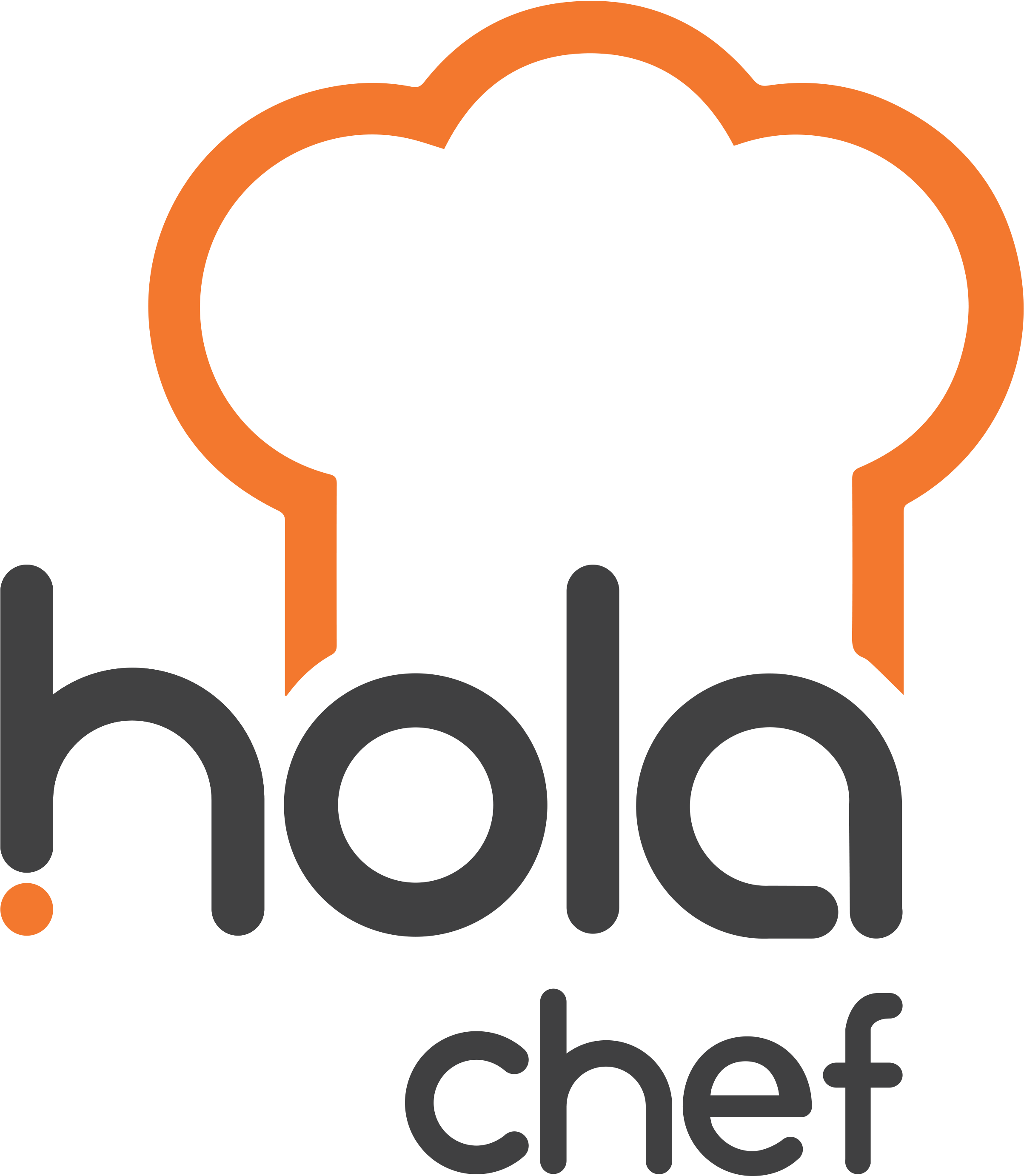 Hola Chef Logo Png , Png Download - Hola Chef Clipart (2407x2764), Png Download