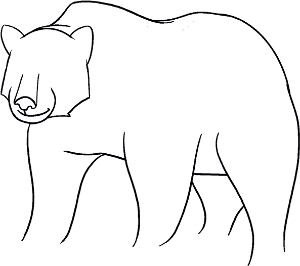 Drawn Sloth Easy - Sketch Clipart (678x600), Png Download