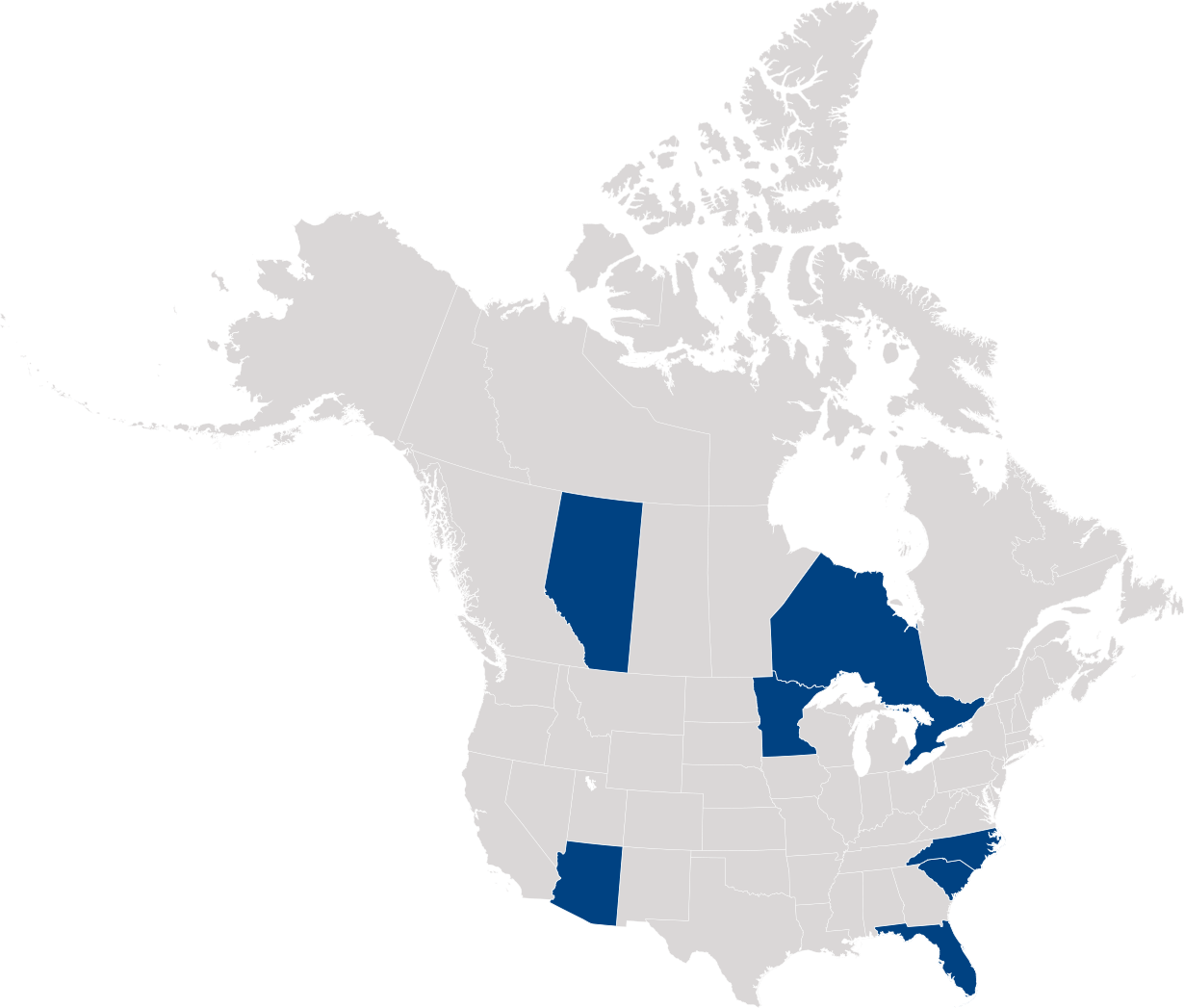Map Of North America - Hydrology Map Of Canada Clipart (1230x1047), Png Download
