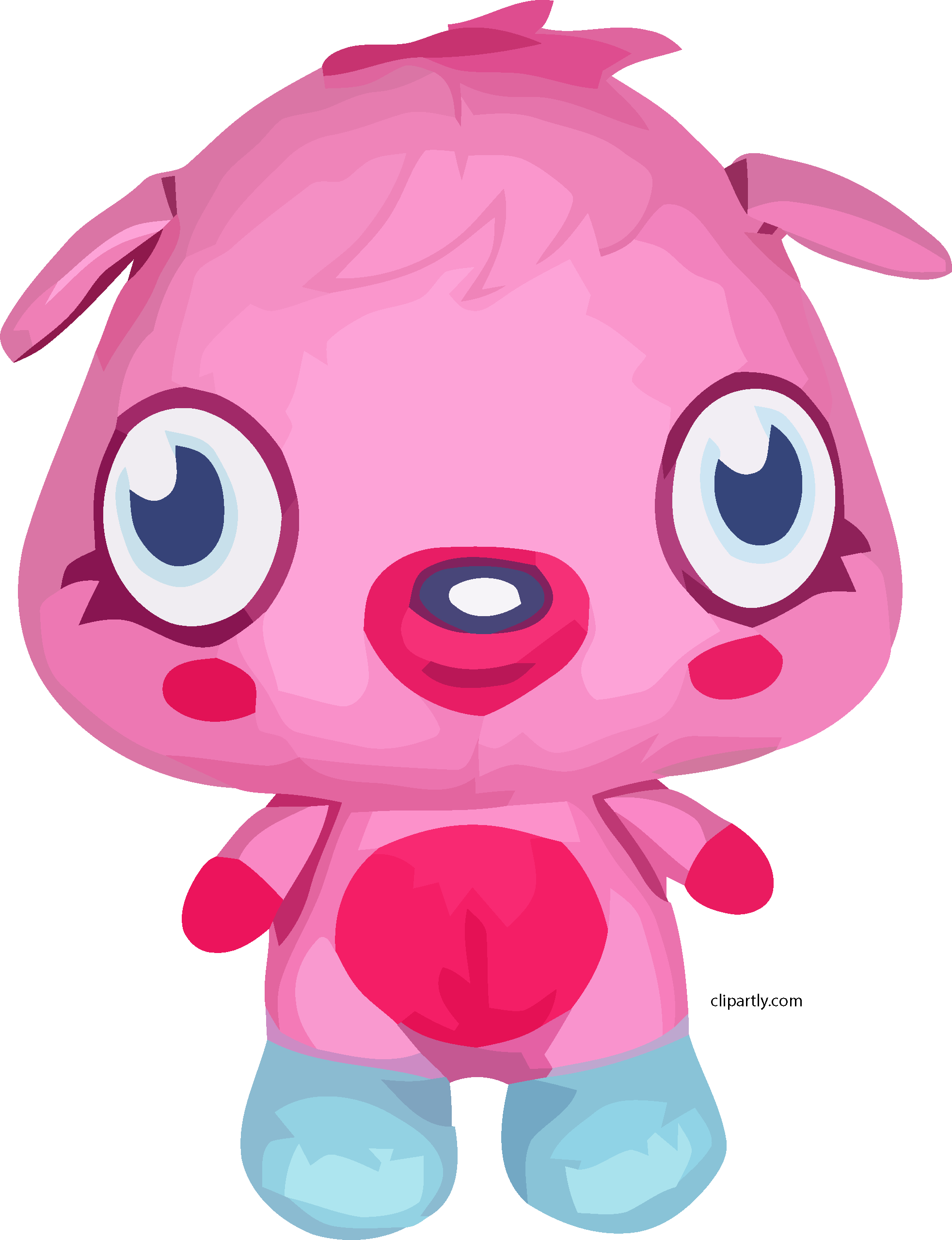 Moshi Monsters Toy Clipart Png - Stuffed Toy Transparent Png (1964x2558), Png Download
