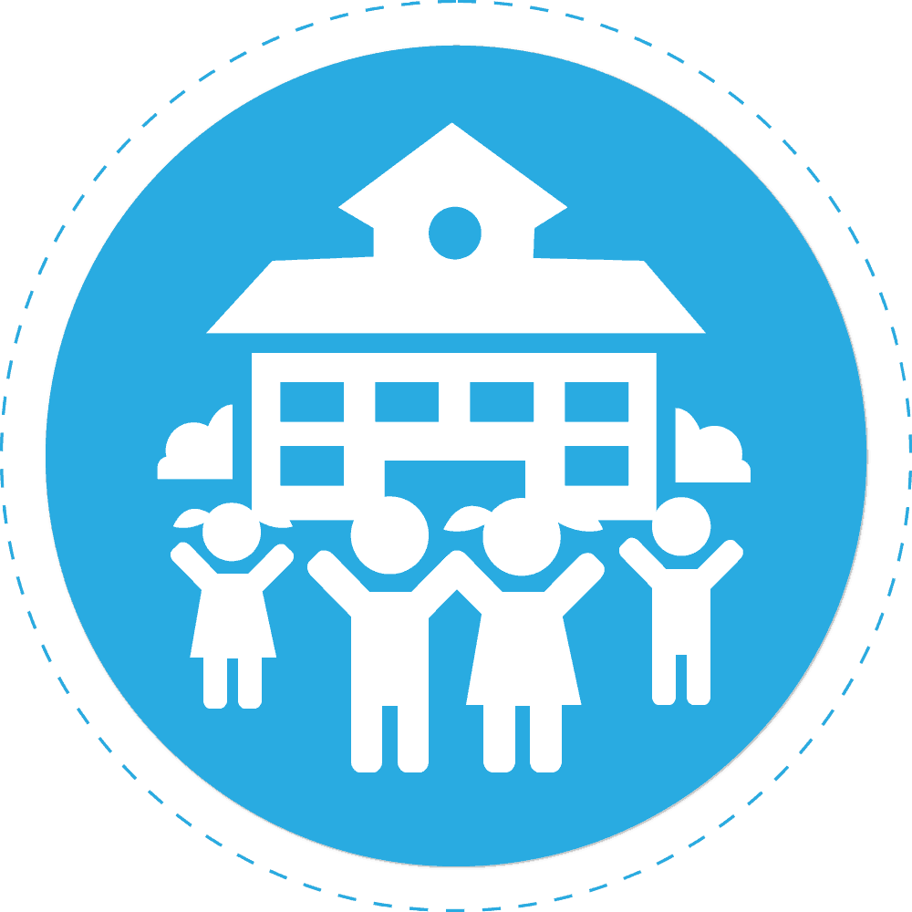 School Holiday Swimming Lessons - Circle Clipart (1000x1000), Png Download